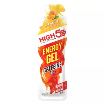   High5 Energy Gel Caffeine energia zselé Orange (narancs ízesítésű) 40 g