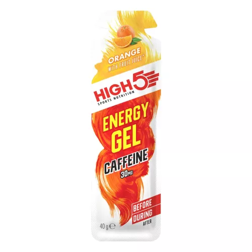 High5 Energy Gel Caffeine energia zselé Orange (narancs ízesítésű) 40 g