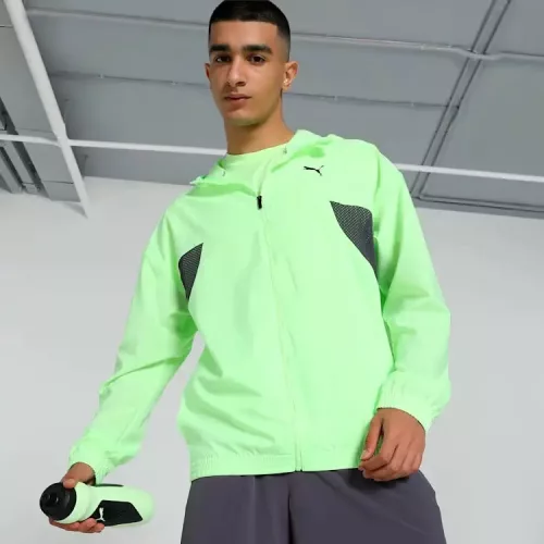 Puma Fit Woven FZ Jacket férfi futódzseki - Spuri Futóbolt W