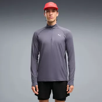   Puma Run Velocity Cloudspun Quarter Zip Top férfi hosszú ujjú futófelső