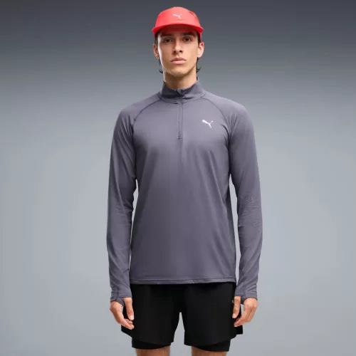 Puma Run Velocity Cloudspun Quarter Zip Top férfi hosszú ujjú futófelső M