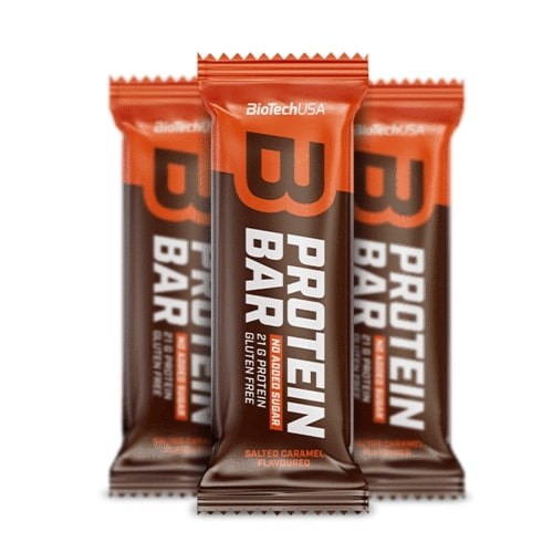 BioTech USA Protein Bar fehérjeszelet Salted Caramel (sós karamell ízesítésű) 70 g