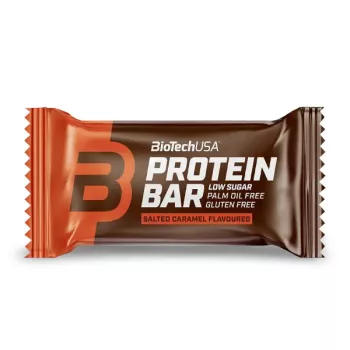   BioTech USA Protein Bar fehérjeszelet Salted Caramel (sós karamell ízesítésű) 35 g