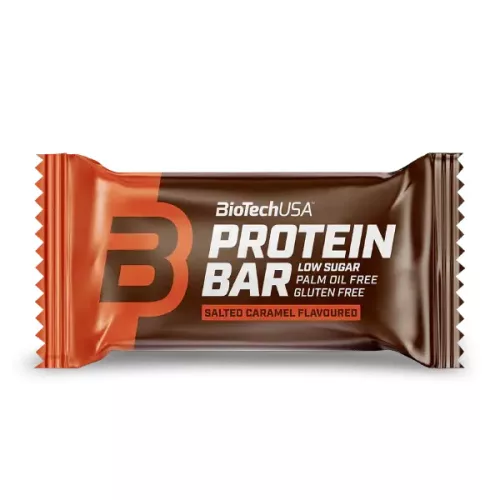 BioTech USA Protein Bar fehérjeszelet Salted Caramel (sós karamell ízesítésű) 35 g