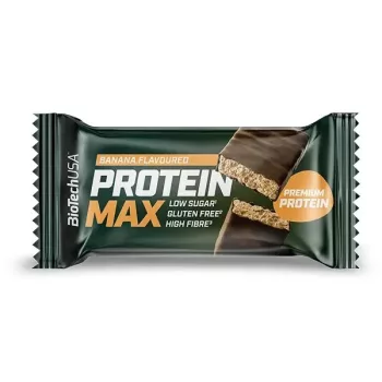   BioTech USA Protein Max fehérjeszelet Banana (banán ízesítésű) 45 g