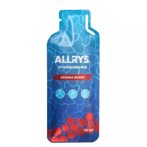 Allrys Aronia Berry Hydration Mix izotóniás ital koncentrátum (berkenye-ribizli) 50 ml