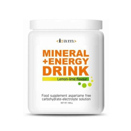 I:AM Mineral +Energy Drink Lemon-Lime izotóniás italpor (citrom-lime ízesítésű) 1500 g