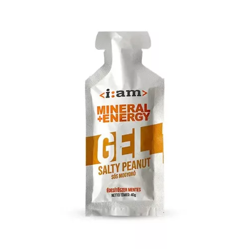 I:AM Mineral+ Energy Gel energia zselé Salty Peanut (sós mogyoró ízesítésű) 40 g