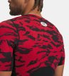 Under Armour HeatGear Printed Compression SS férfi rövid ujjú futópóló