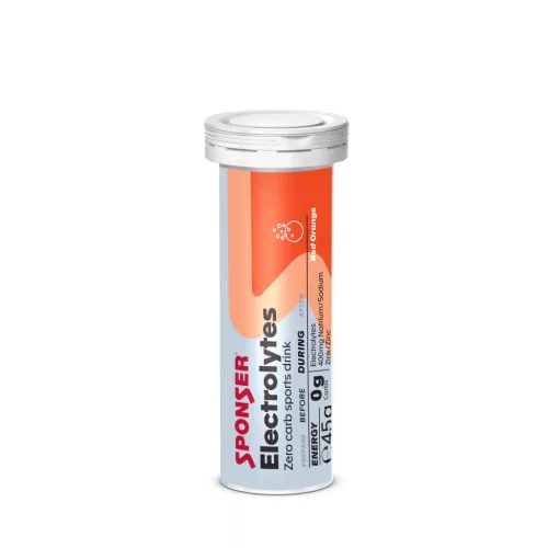 Sponser Electrolytes pezsgőtabletta red orange (vérnarancs ízesítésű) 10 db