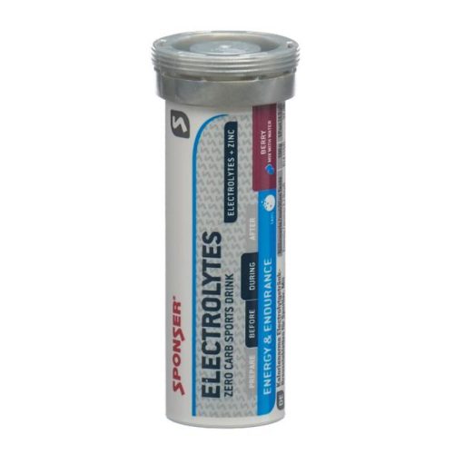 Sponser Electrolytes pezsgőtabletta berry (erdei gyümölcs ízesítésű) 10 db