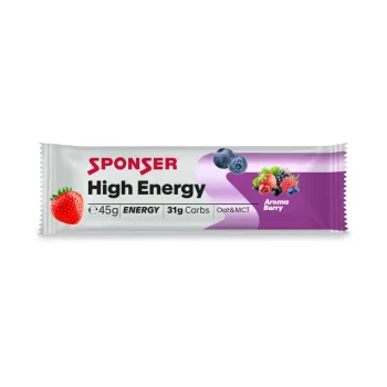   Sponser High Energy energiaszelet (erdei gyümölcs ízesítésű) 45 g