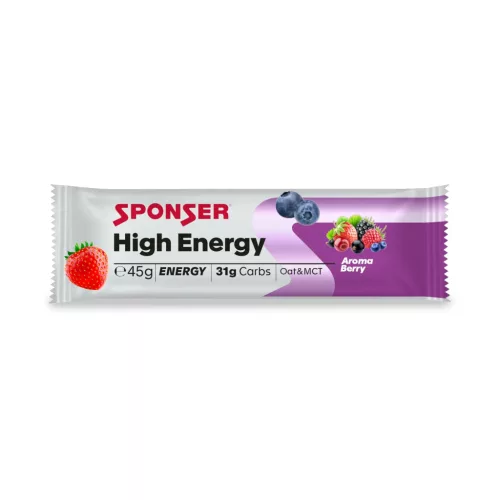 Sponser High Energy energiaszelet (erdei gyümölcs ízesítésű) 45 g