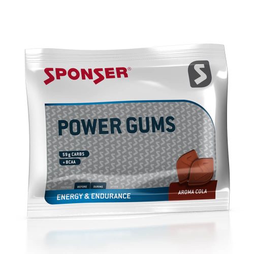 Sponser Power Gums energia gumicukor (kóla ízesítésű) 75 g