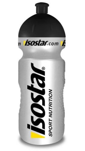 Isostar kulacs 650 ml, ezüst-fekete