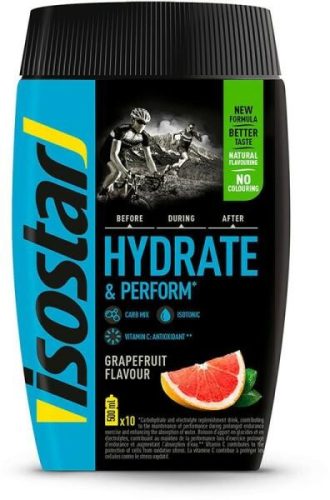 Isostar Hydrate & Perform izotóniás italpor (grépfrút ízesítésű) 400 g