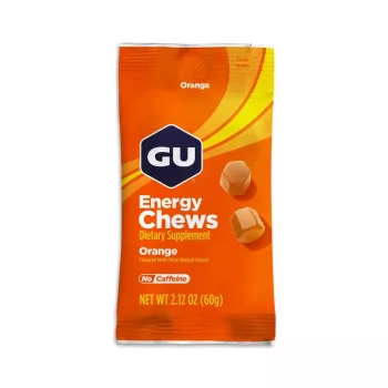   GU Energy Chews gumicukor Orange (narancs ízesítésű) 60 g