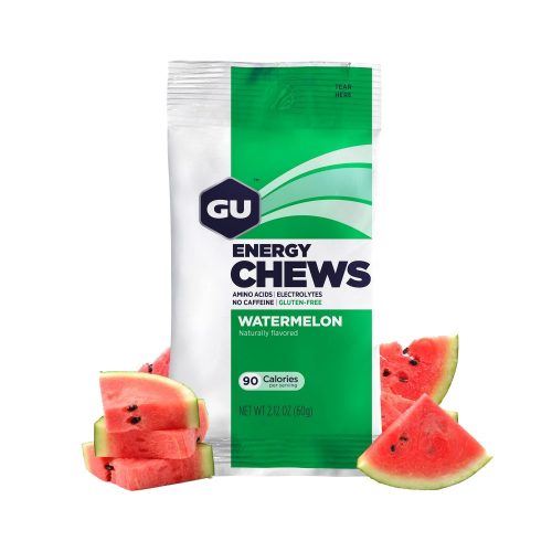 GU Energy Chews gumicukor Watermelon (görögdinnye ízesítésű) 60 g