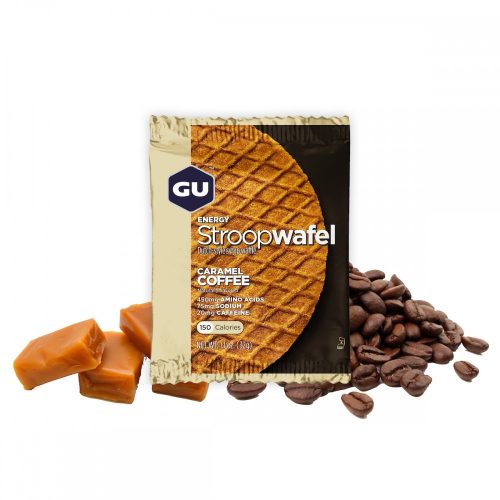 GU Energy Stroopwafel energiaszelet Caramel Coffe (karamellás kávé ízesítésű) 32 g