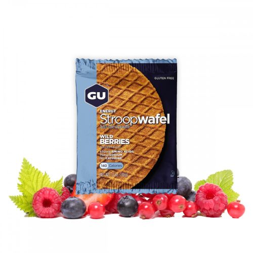 GU Energy Stroopwafel energiaszelet Wild Berries (erdei gyümölcs ízesítésű) 30 g