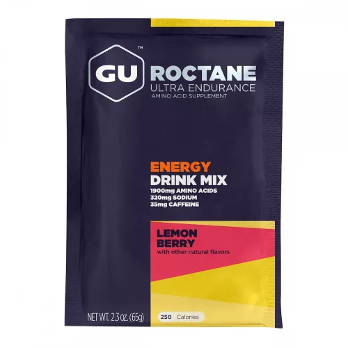 GU Roctane Energy Drink Mix izotóniás italpor Lemon Berry (citrom-bogyósgyümölcs ízesítésű) 65 g