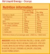 GU Liquid Energy energia zselé Orange (narancs ízesítésű) 60 g