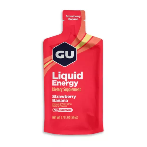 GU Liquid Energy energia zselé Strawberry Banana (eper-banán ízesítésű) 60 g