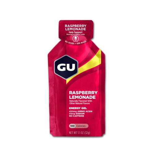 GU Energy Gel energia zselé Raspberry Lemonade (málna-limonádé ízesítésű) 32 g