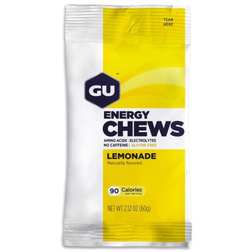 GU Energy Chews gumicukor Lemonade (limonádé ízesítésű) 60 g
