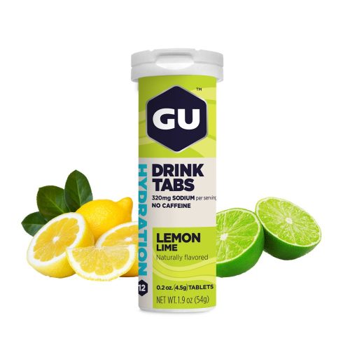 GU Hydration Drink Tabs pezsgőtabletta Lemon Lime (citrom-lime ízesítésű) 12 db