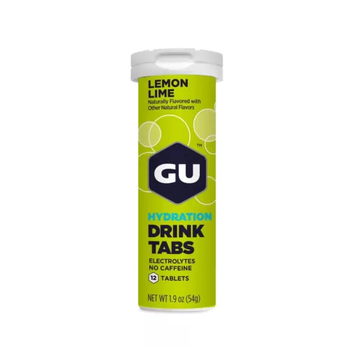 GU Hydration Drink Tabs pezsgőtabletta Lemon Lime (citrom-lime ízesítésű) 12 db