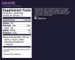 GU Roctane Energy Drink Mix izotóniás italpor Grape (szőlő ízesítésű) 65 g