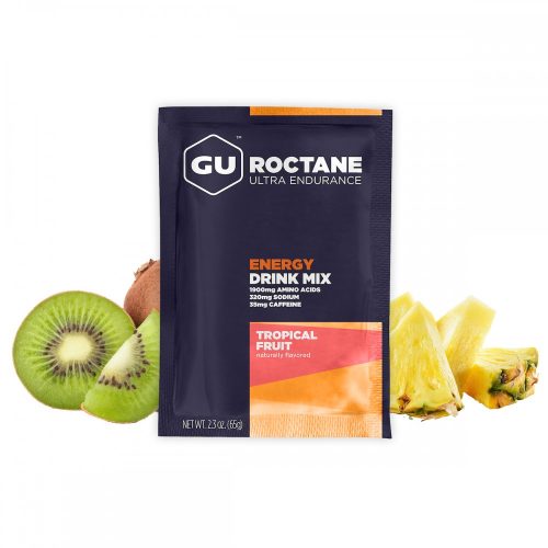 GU Roctane Energy Drink Mix izotóniás italpor Tropical Fruit (trópusi gyümölcs ízesítésű) 65 g