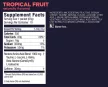 GU Roctane Energy Drink Mix izotóniás italpor Tropical Fruit (trópusi gyümölcs ízesítésű) 65 g