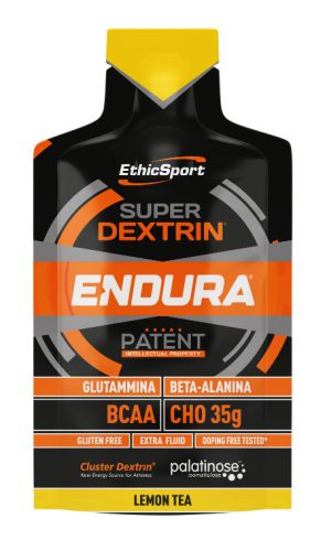 EthicSport Super Dextrin Endura energia zselé Lemon tea (citromos tea ízesítésű) 60 ml