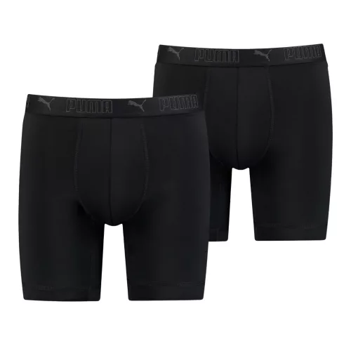 Puma Sport Microfiber Long Boxers 2 Pack férfi boxer alsó L