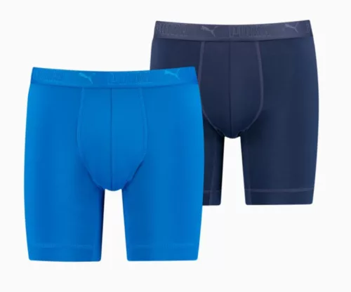 Puma Sport Microfiber Long Boxers 2 Pack férfi boxer alsó S