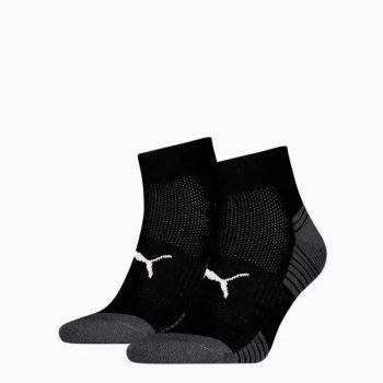 Puma Cushioned Performance Quarter Socks 2 Pack futózokni