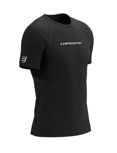 Compressport Training SS Logo TShirt férfi rövid ujjú futópóló L