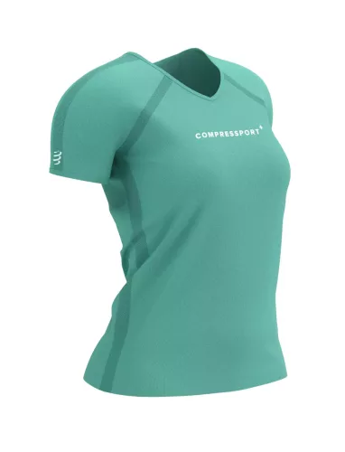 Compressport Training SS Logo TShirt női rövid ujjú futópóló