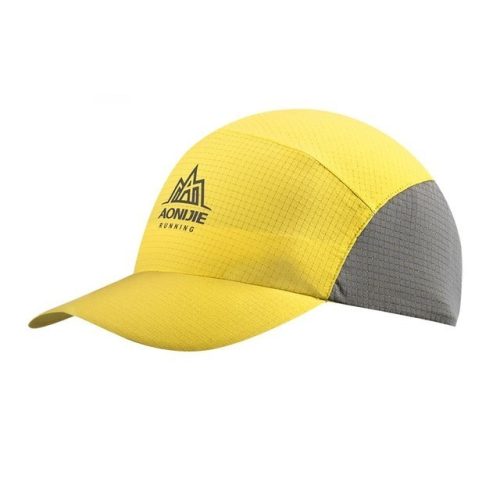 Aonijie Sun Hat uniszex nyári futósapka sárga