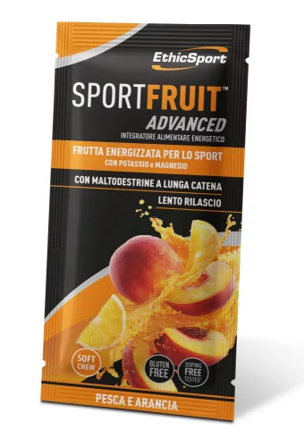 EthicSport Sport Fruit energia zselé (őszibarack-narancs ízesítésű) 42 g