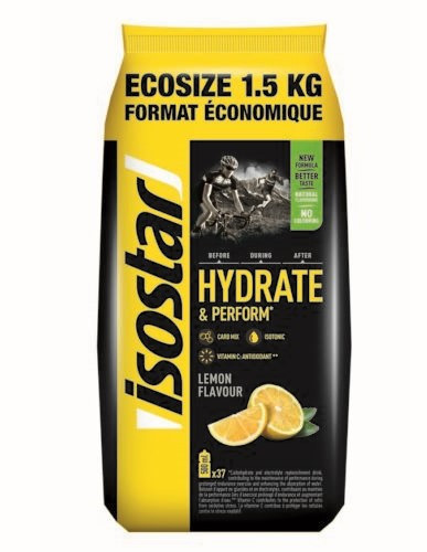 Isostar Hydrate & Perform izotóniás italpor (citrom ízesítésű) 1500 g