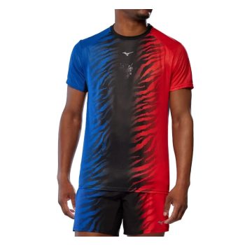   Mizuno DryAeroFlow Graphic Tee férfi rövid ujjú futópóló