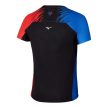 Mizuno DryAeroFlow Graphic Tee férfi rövid ujjú futópóló L