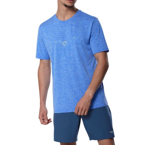 Mizuno Core Runbird Short Sleeve Tee férfi rövid ujjú futópóló L