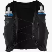 Salomon Adv Skin 12 with flasks Black futómellény L