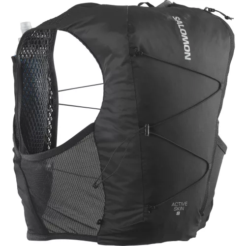 Salomon Active Skin 8 Set Black/Metal futómellény