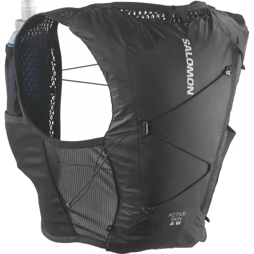 Salomon Active Skin 4 Set Black/Metal női futómellény