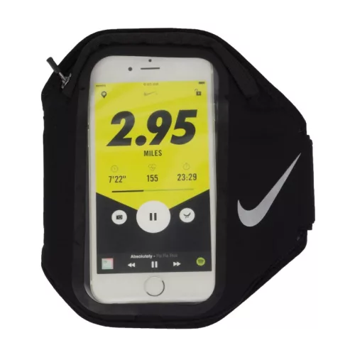 Nike Pocket Arm Band telefontartó fekete